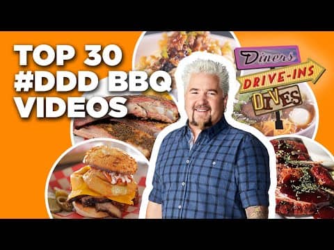 Top BBQ Videos with Guy Fieri — Diners, Drive-Ins, and Dives